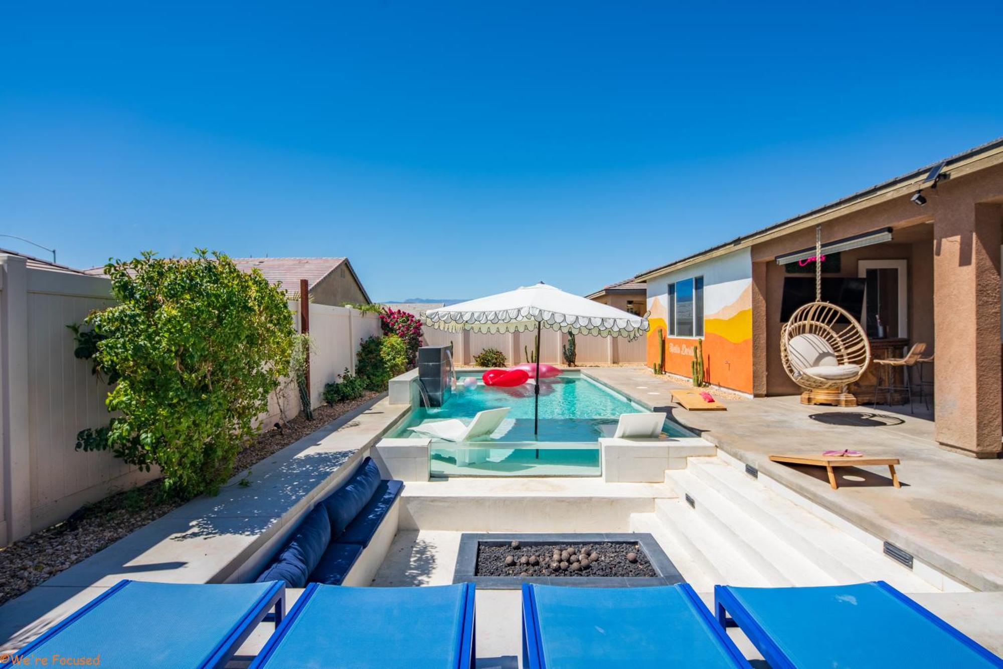 5Br3B Pool, 2Mi To Fstvals, Ev Chrgr, Gym, Games Βίλα Indio Εξωτερικό φωτογραφία