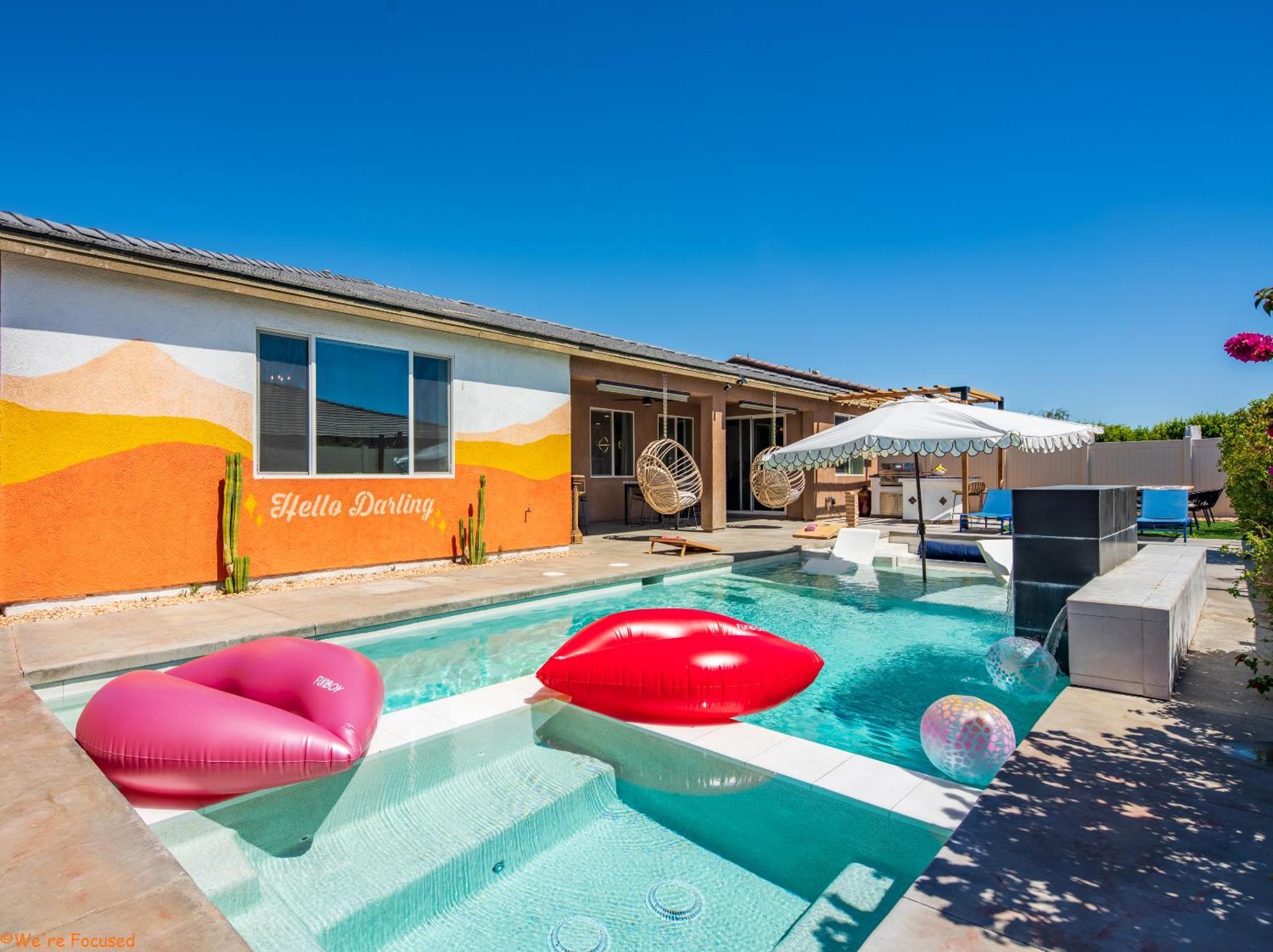 5Br3B Pool, 2Mi To Fstvals, Ev Chrgr, Gym, Games Βίλα Indio Εξωτερικό φωτογραφία